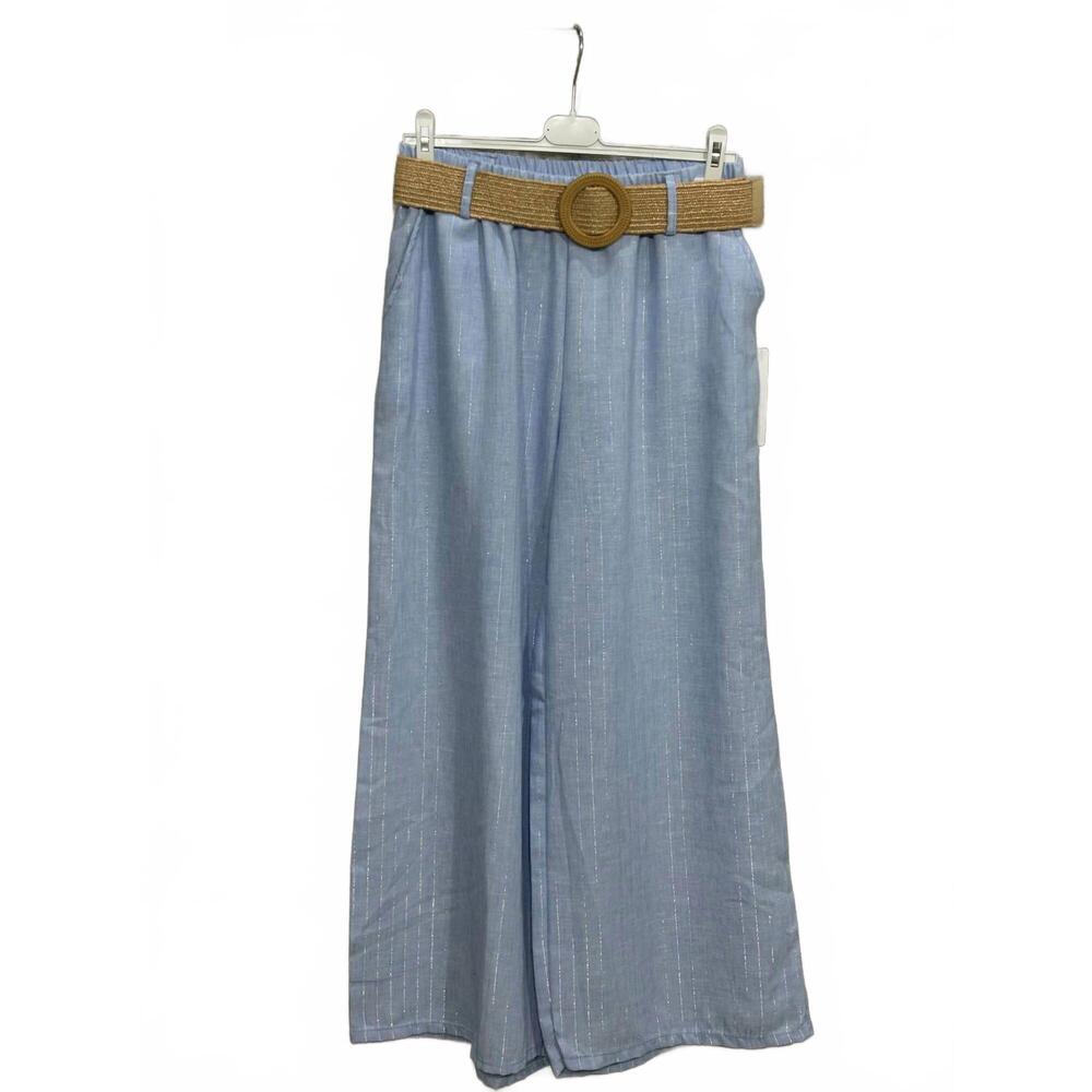 NEW OZ women's wide leg pants in blue